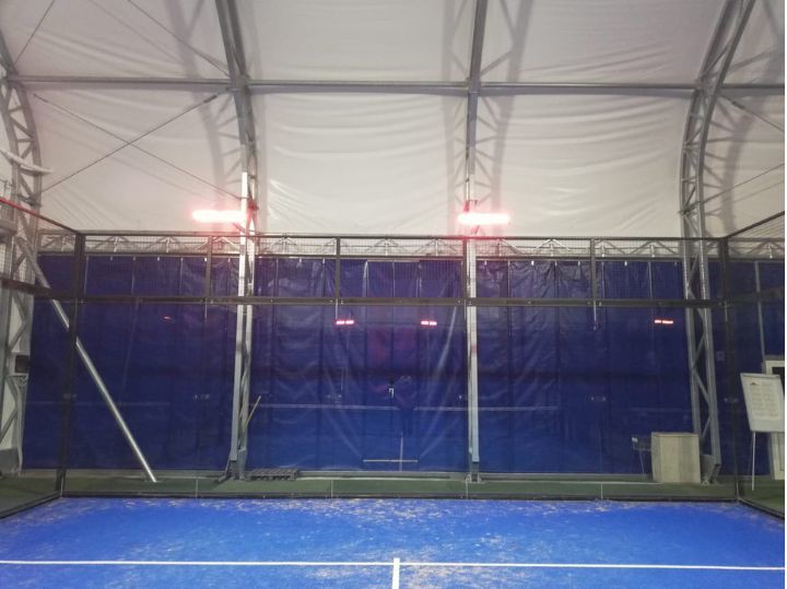 Campo da PADEL riscaldato