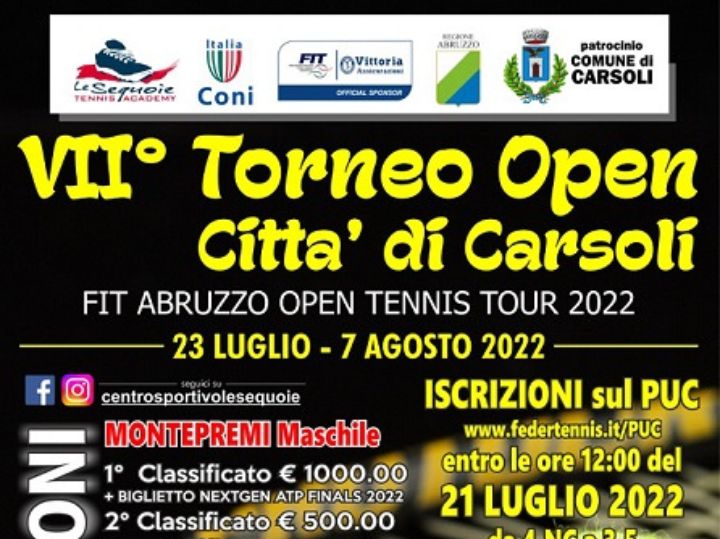VII Torneo Open Carsoli
